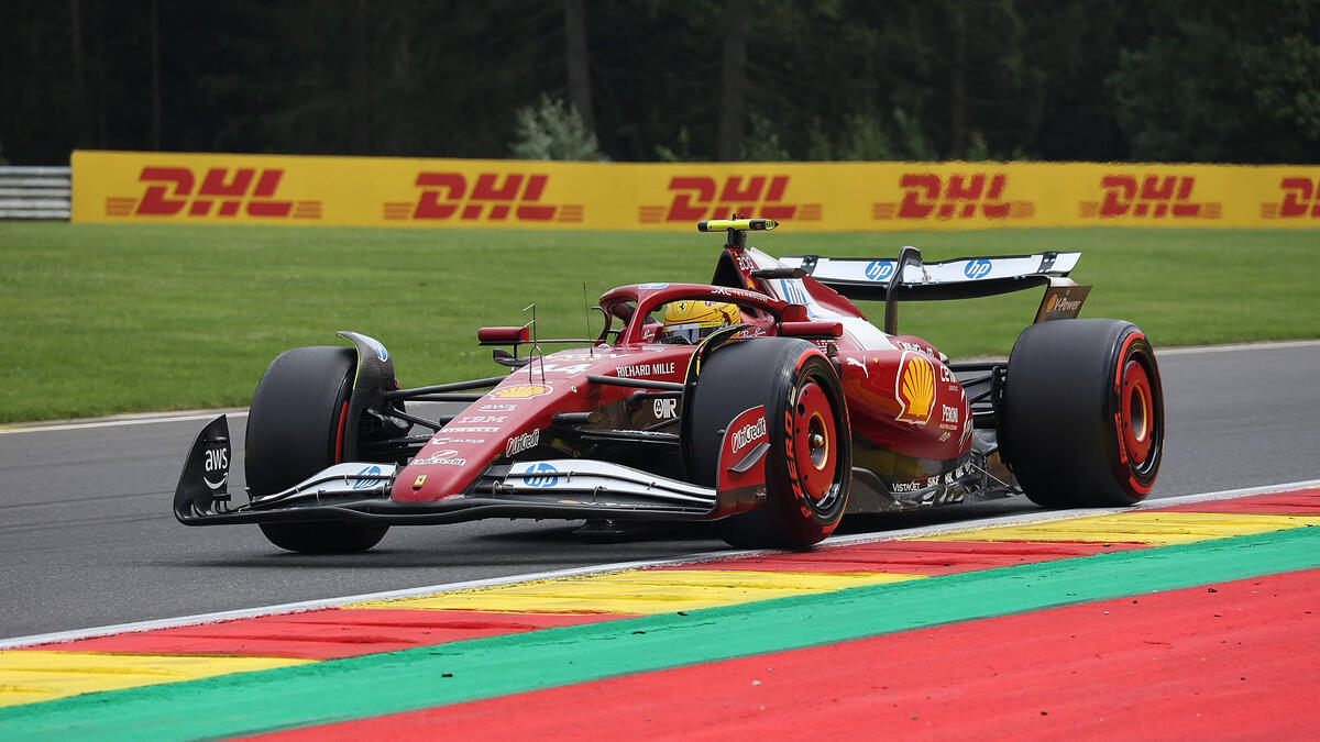 Für Lewis Hamilton läuft es bislang in Spa-Francorchamps überhaupt nicht
