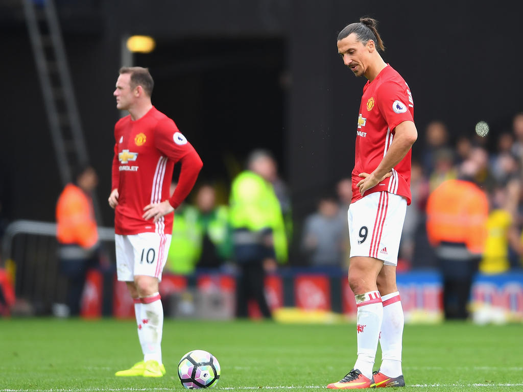 Enttäuscht und fassungslos: Rooney und Ibrahimović verlieren erneut