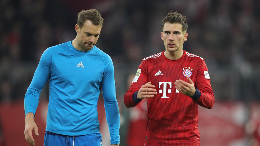 Bayern-Kapitän Manuel Neuer (l.) will mit seiner Mannschaft in der Rückrunde angreifen