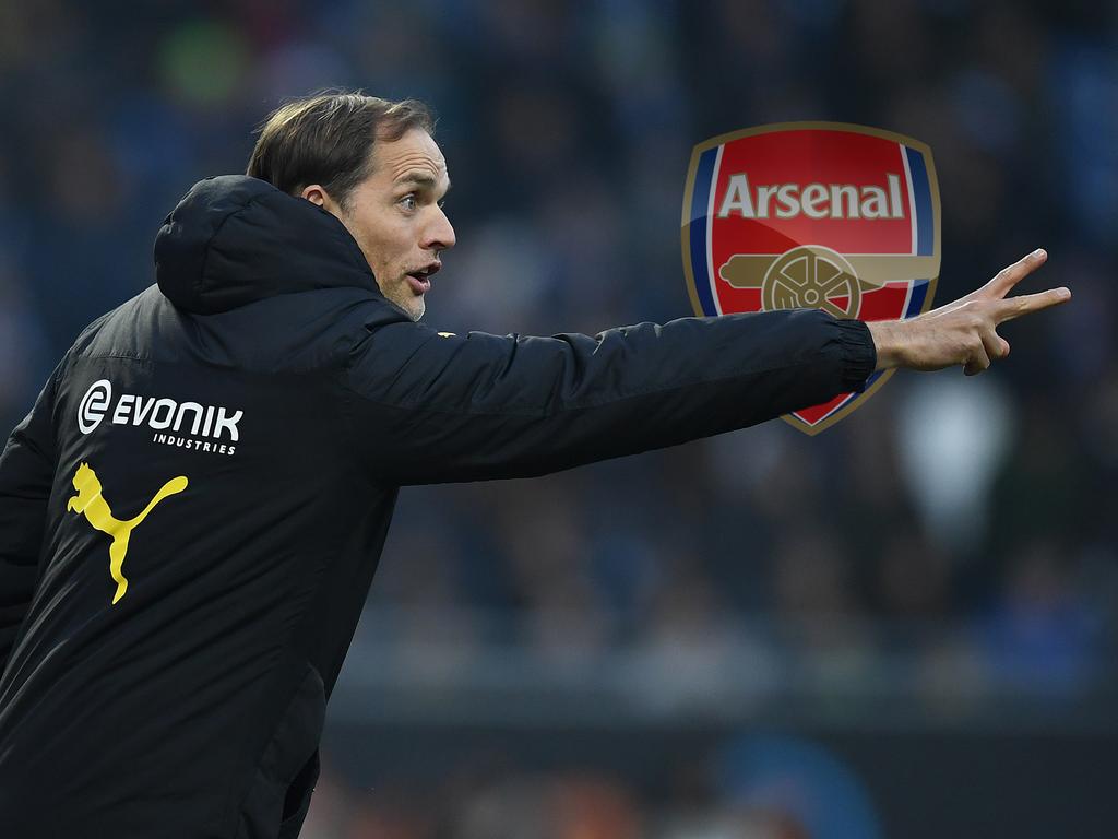 BVB-Coach Thomas Tuchel ist ins Visier des FC Arsenal geraten