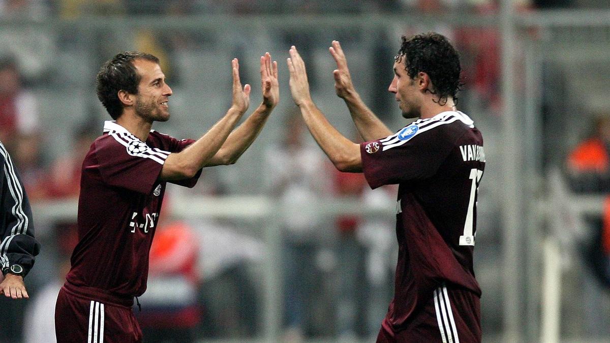Einst Weggefährten beim FC Bayern: Mehmet Scholl (l.) und Mark van Bommel Einst Weggefährten beim FC Bayern: Mehmet Scholl (l.) und Mark van Bommel
