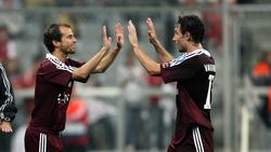 Einst Weggefährten beim FC Bayern: Mehmet Scholl (l.) und Mark van Bommel