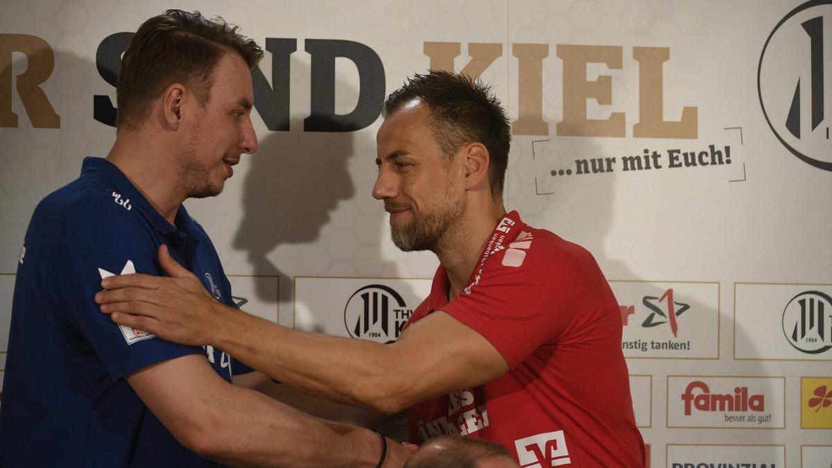 Filip Jicha (l.) und Maik Machulla treten im Supercup mit ihren Teams gegeneinander an Filip Jicha (l.) und Maik Machulla treten im Supercup mit ihren Teams gegeneinander an