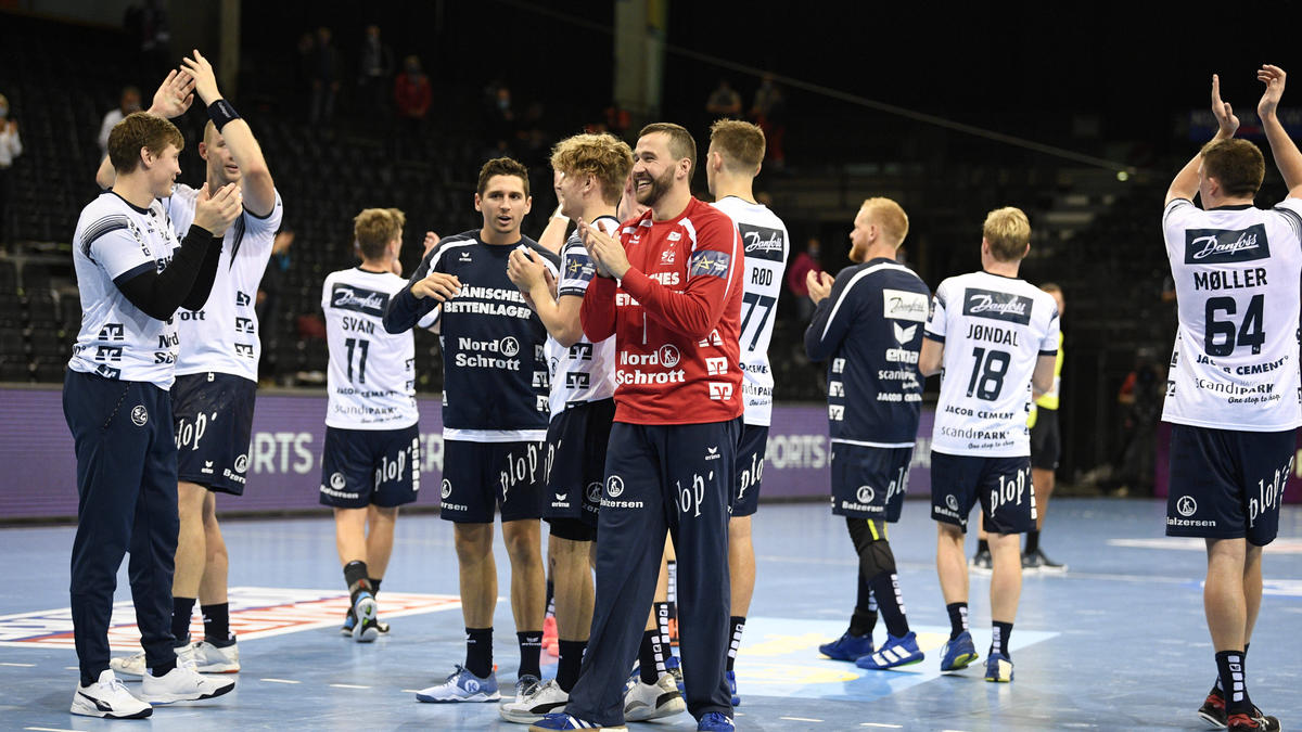 Die SG Flensburg-Handewitt hat den dritten Sieg im dritten CL-Spiel gefeiert Die SG Flensburg-Handewitt hat den dritten Sieg im dritten CL-Spiel gefeiert
