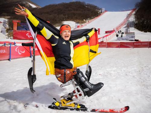 Anna-Lena Forster holte bei der Para-Ski-WM vier Goldmedaillen