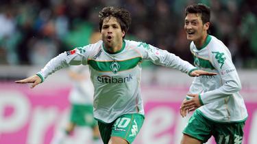 Diego war in seiner Zeit bei Werder Bremen