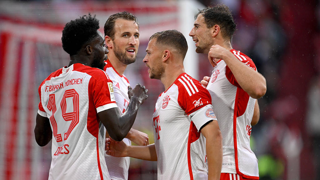 Viel Jubel beim FC Bayern Viel Jubel beim FC Bayern