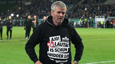 Für Friedhelm Funkel ist das DFB-Pokalfinale das letzte Spiel als FCK-Coach