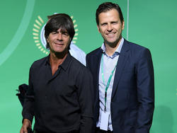 Arbeiten seit vielen Jahren erfolgreich zusammen: Joachim Löw und Oliver Bierhoff