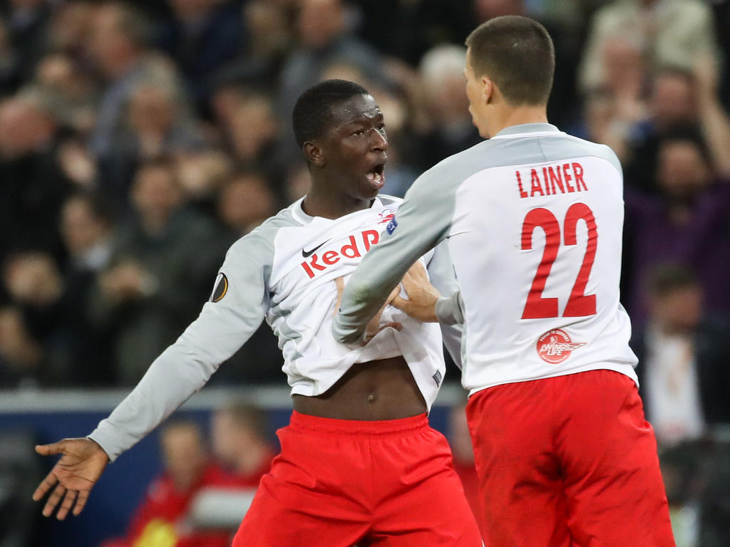 Amadou Haïdara und Stefan Lainer zeigten gegen Marseille eine bärenstarke Leistung