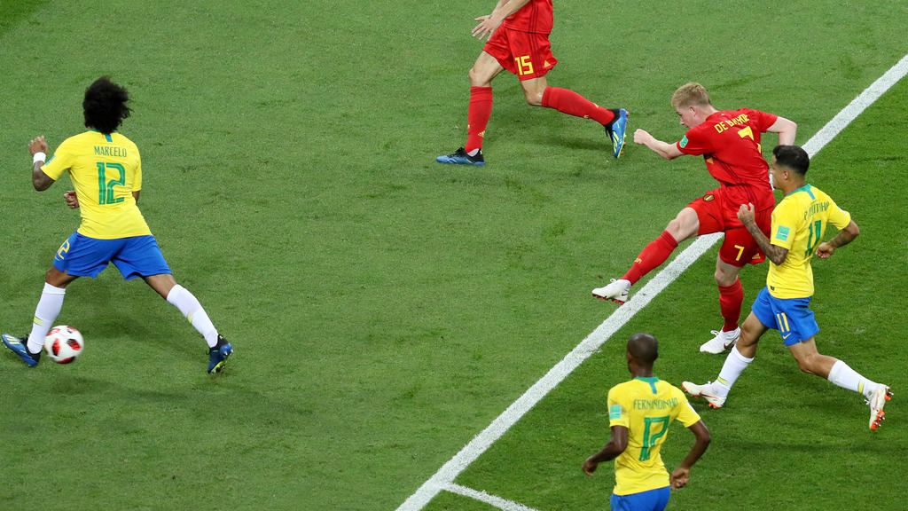 Kevin De Bruyne trifft zum 2:0