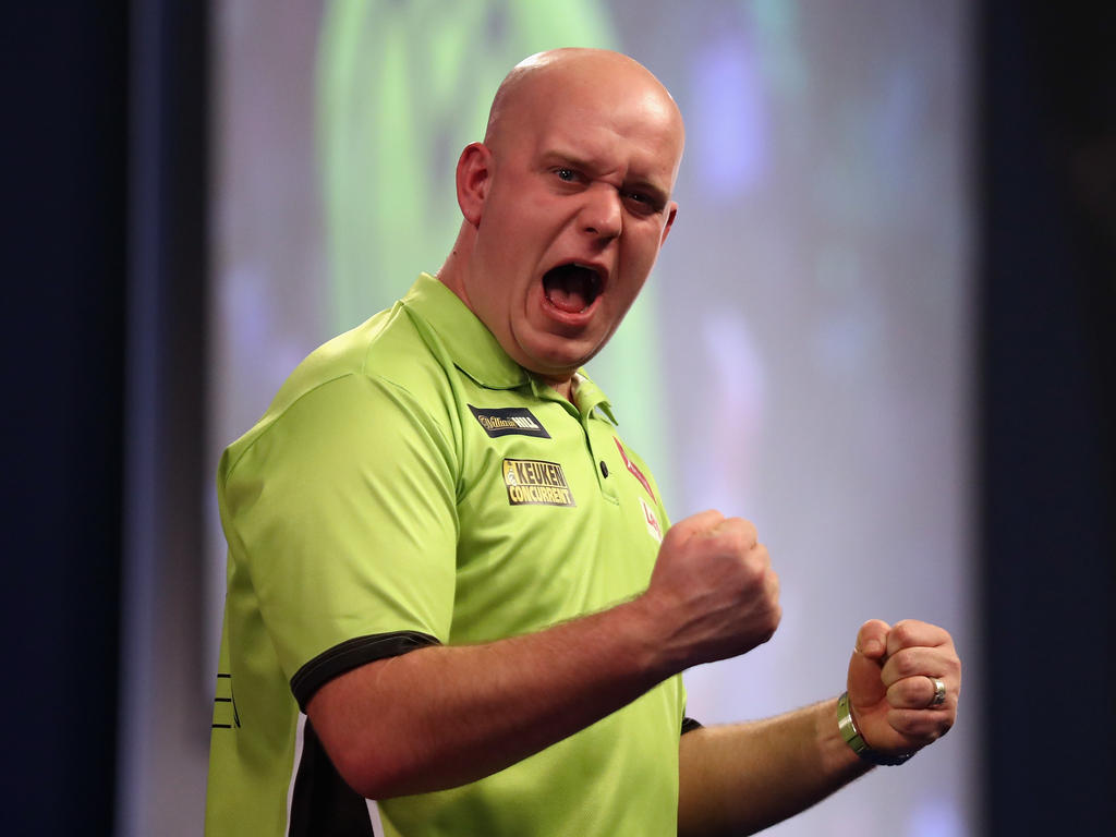 Michael van Gerwen war erneut nicht zu stoppen