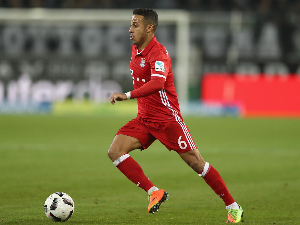 Thiago spielt bei den Bayern eine sehr erfolgreiche Saison