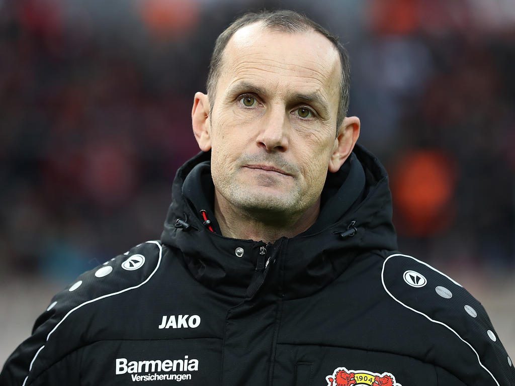 Hat mit Leverkusen die Europacup-Plätze im Blick: Bayer-Coach Heiko Herrlich