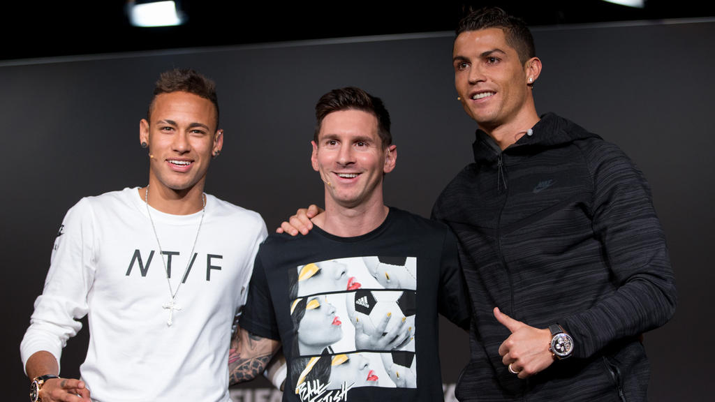 Christiano Ronaldo, Lionel Messi und Neymar verdienen viel mti Werbe-Postings bei Instagram