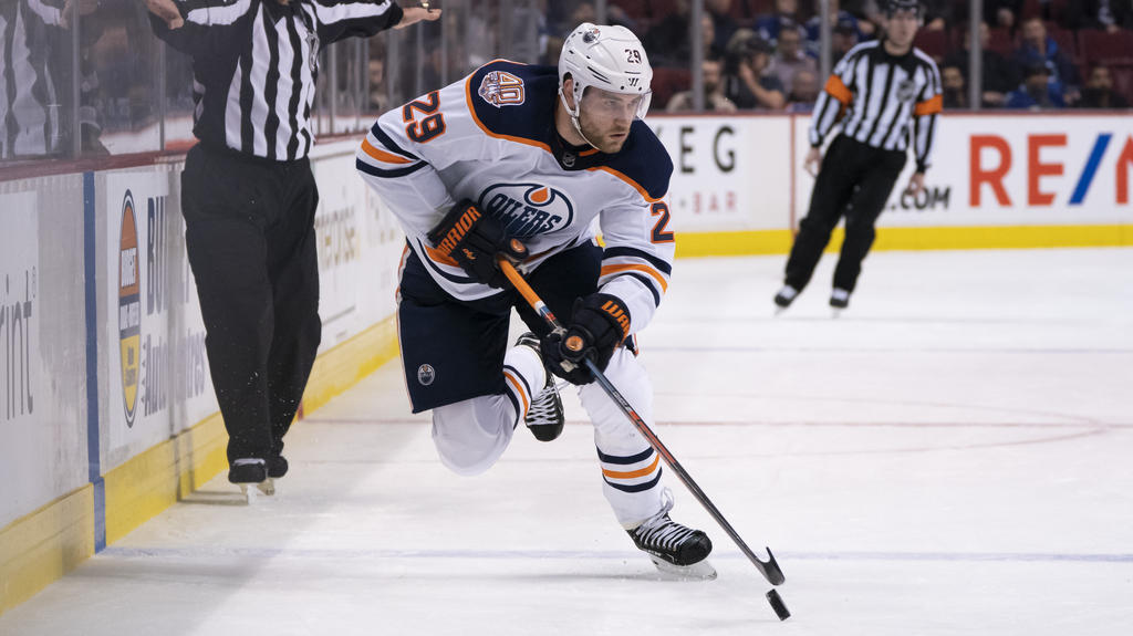 Zweifacher Vorbereiter beim Oilers-Sieg in New York: Leon Draisaitl Zweifacher Vorbereiter beim Oilers-Sieg in New York: Leon Draisaitl