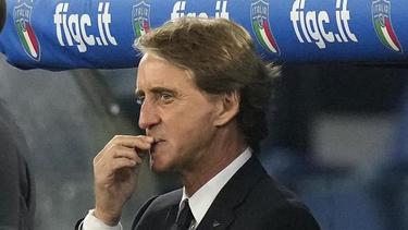 Roberto Mancini und Europameister Italien droht der WM-GAU in den Playoffs