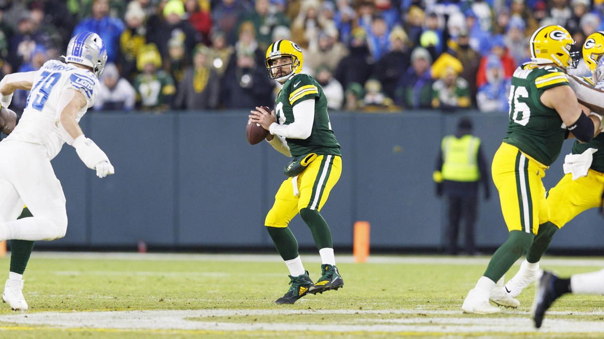 Aaron Rodgers und seine Green Bay Packers haben den Einzug in die NFL-Playoffs verpasst.