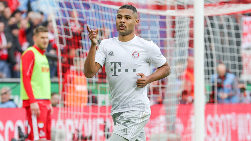 Könnte im Tausch für Leroy Sané vom FC Bayern zu ManCity wechseln: Serge Gnabry Könnte im Tausch für Leroy Sané vom FC Bayern zu ManCity wechseln: Serge Gnabry