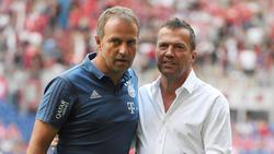 Hansi Flick (l.) und Lothar Matthäus sind als Bundestrainer-Kandidaten im Gespräch