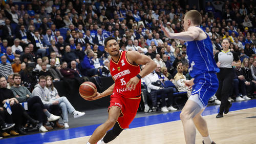 Karim Jallow gewann mit der DBB-Auswahl gegen Finnland