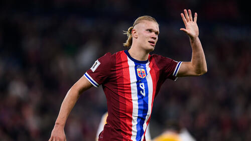 Erling Haaland traf fünfmal für Norwegen