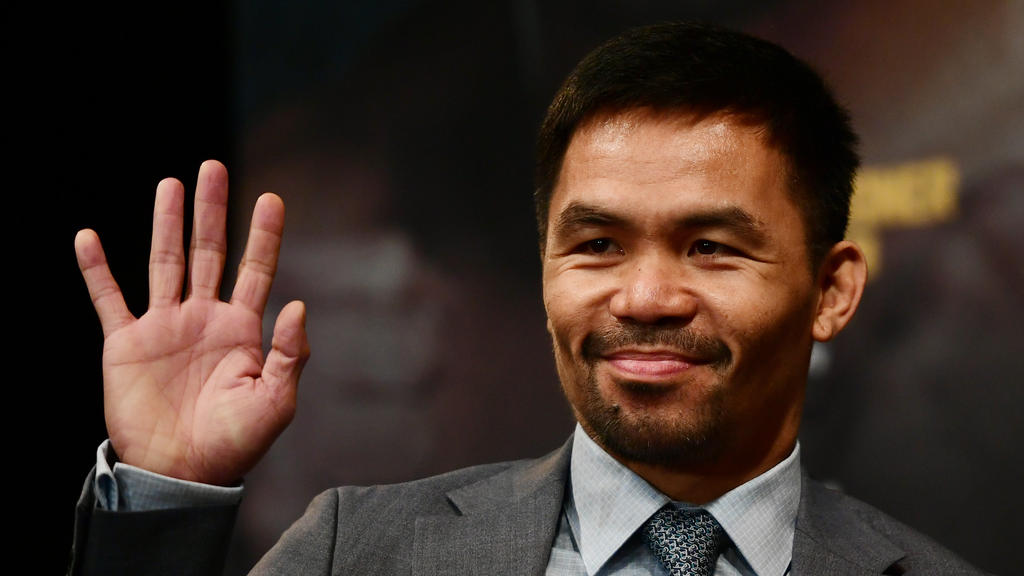Manny Pacquiao feierte seinen 40. Geburtstag groß Manny Pacquiao feierte seinen 40. Geburtstag groß