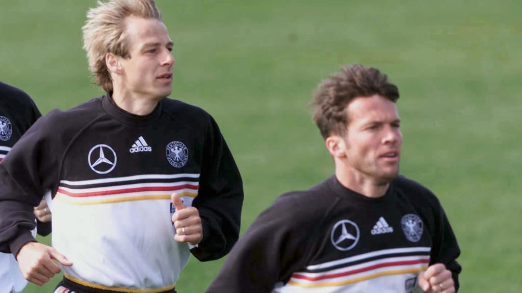 Klinsmann und Matthäus kennen sich noch aus gemeinsamen Zeiten beim DFB