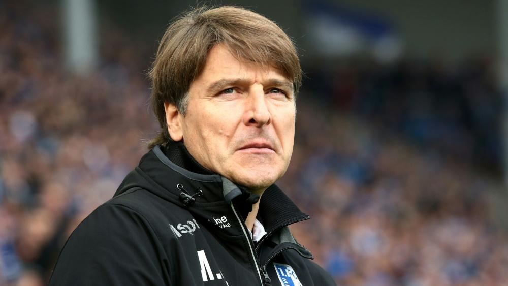 Verlor mit seinem Team erneut: Magdeburgs Trainer Michael Oenning Verlor mit seinem Team erneut: Magdeburgs Trainer Michael Oenning
