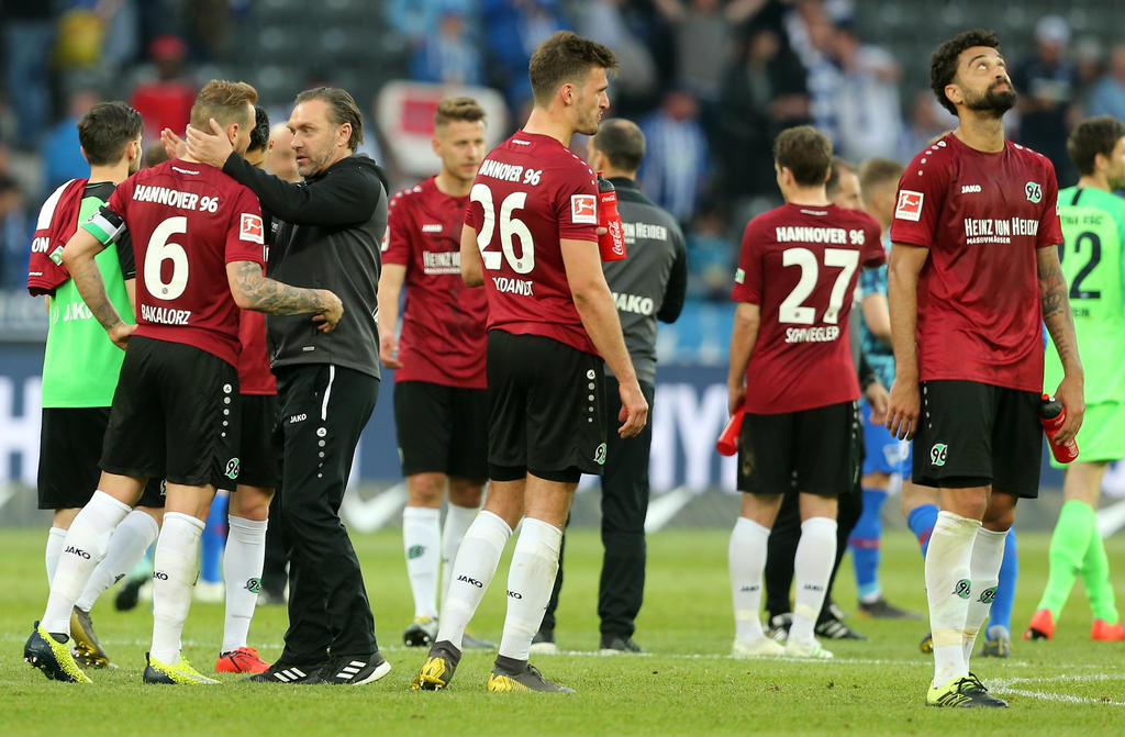 Platz 11: Hannover 96 in der Saison 2018/2019 - 0,62 Punkte im Schnitt