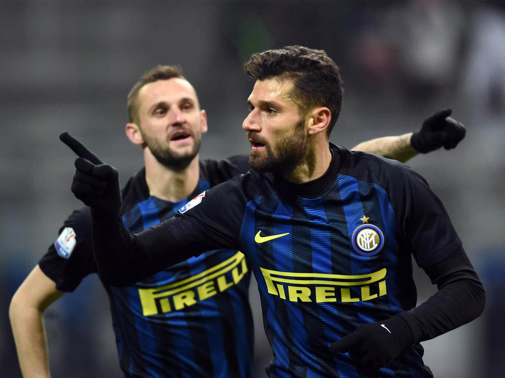 Candreva lleva al Inter a cuartos de Coppa. (Foto: Getty)