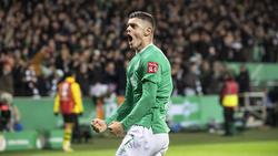 Wird von europäischen Tobklubs umworben: Milot Rashica von Werder Bremen