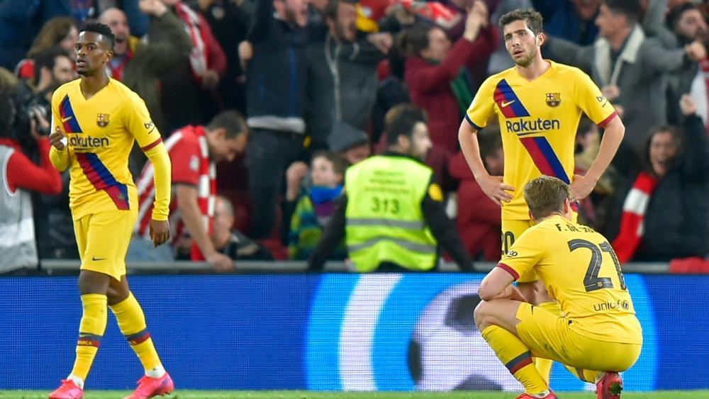 Lange Gesichter beim FC Barcelona Lange Gesichter beim FC Barcelona