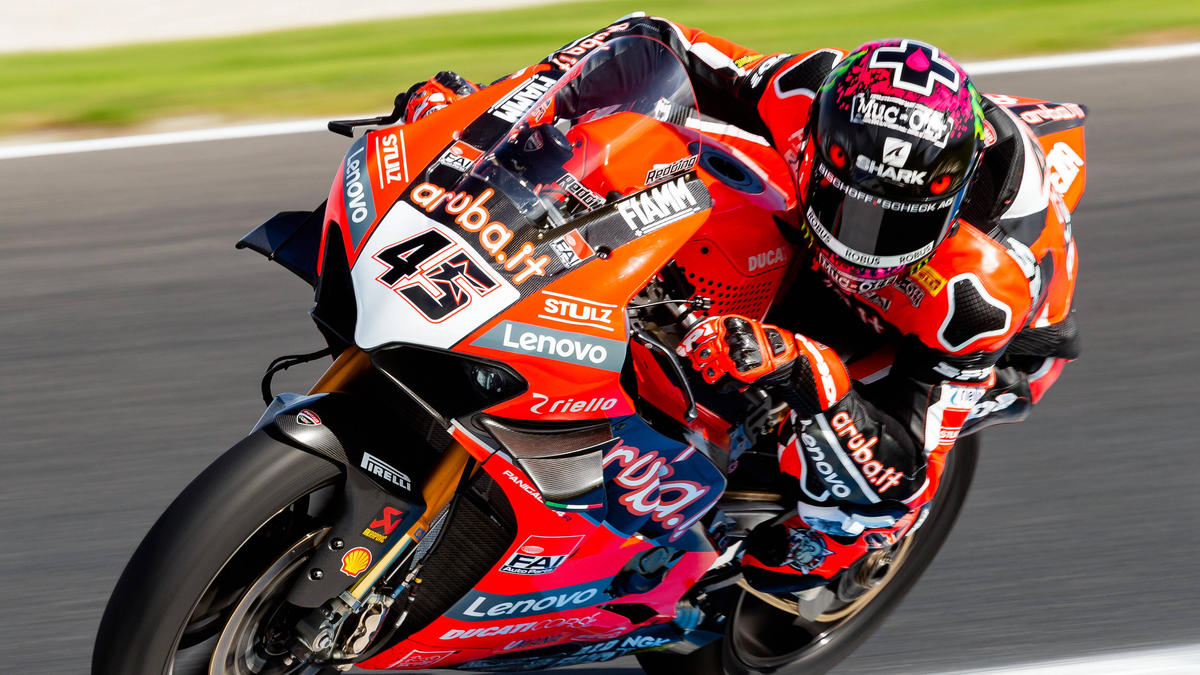 Hat sich in beiden Trainings die Bestzeit gesichert: Scott Redding