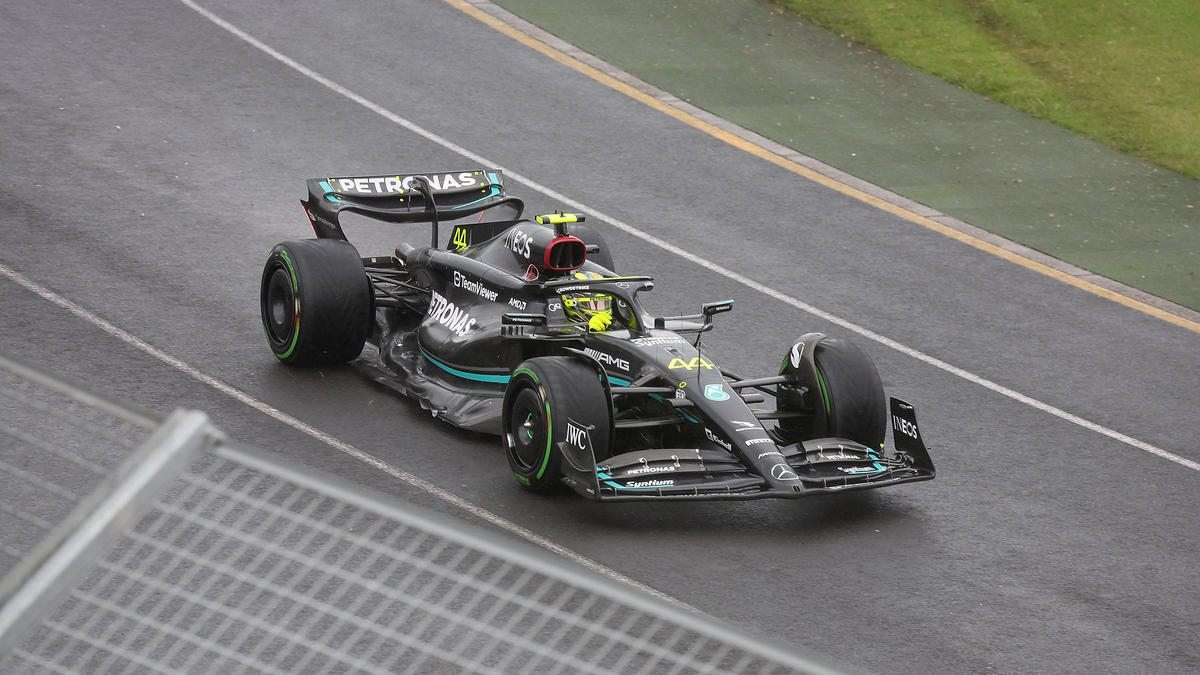 Lewis Hamilton war vor allem mit der zweiten Session nicht zufrieden