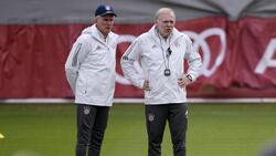 Hermann Gerland (r.) arbeitete schon unter Jupp Heynckes beim FC Bayern