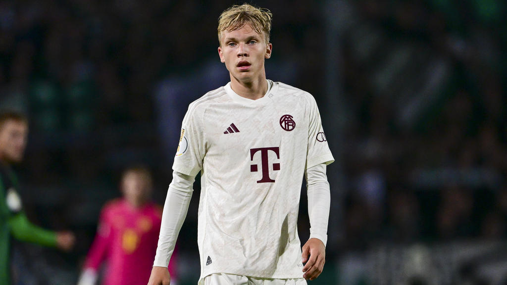 Erzielte sein erstes Tor für die Profis des FC Bayern: Frans Krätzig Erzielte sein erstes Tor für die Profis des FC Bayern: Frans Krätzig