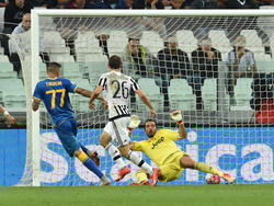 Cyril Théréau marcó el único tanto del partido para el Udinese. (Foto: Getty)