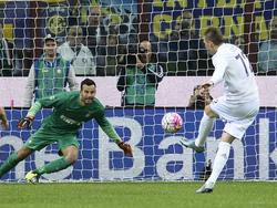 Josip Iličič erzielt vom Punkt die Führung für die Fiorentina