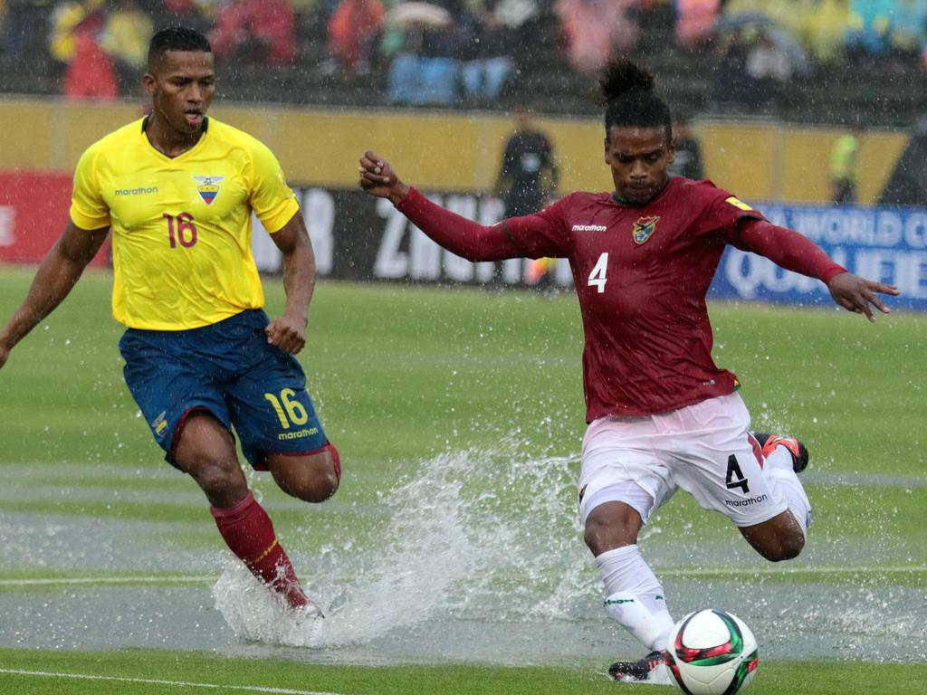 Ecuador controló el partido ante Bolvia bajo fuertes lluvias en Quito. (Foto: Imago)