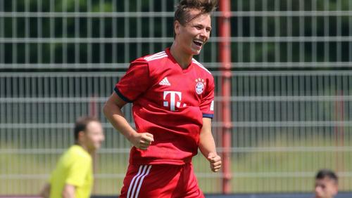 Alex Timossi Andersson traf doppelt (Bildquelle: Twitter: FC Bayern Campus)
