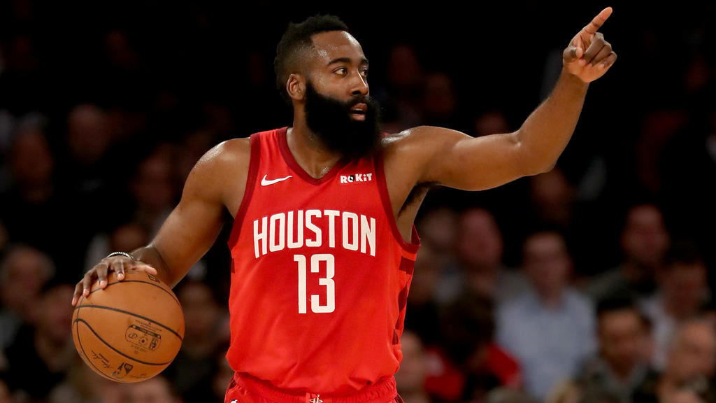 James Harden schreibt NBA-Geschichte mit Doppel-Rekord James Harden schreibt NBA-Geschichte mit Doppel-Rekord