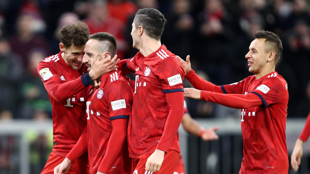 Franck Ribéry, Robert Lewandowski und Rafinha sollen die Bayern-Spieler für die letzten Spiele eingeschworen haben