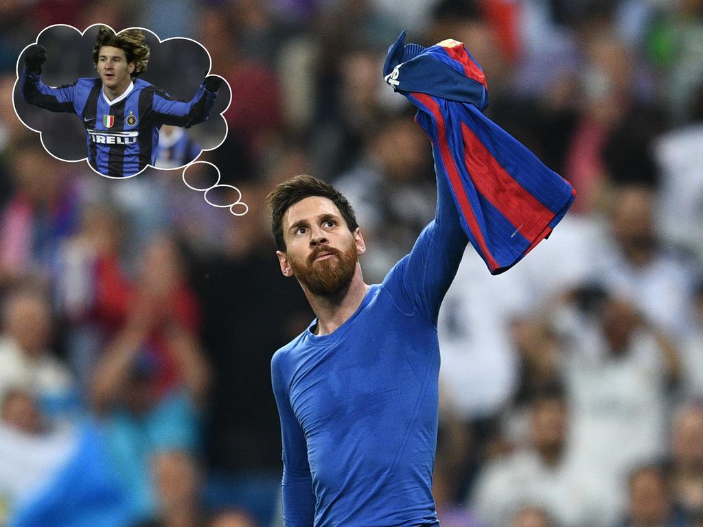 Wie hätte Lionel Messi 2006 wohl im Inter-Trikot ausgesehen?
