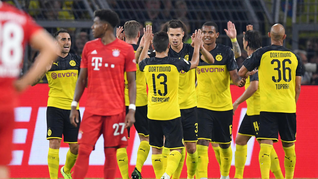 El Dortmund ya ganó al Bayern en la Supercopa.