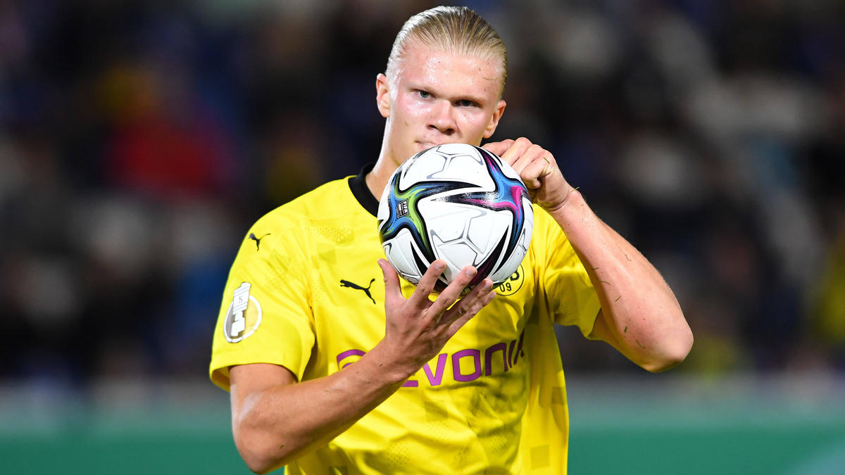 Erling Haaland will mit dem BVB wieder Pokalsieger werden