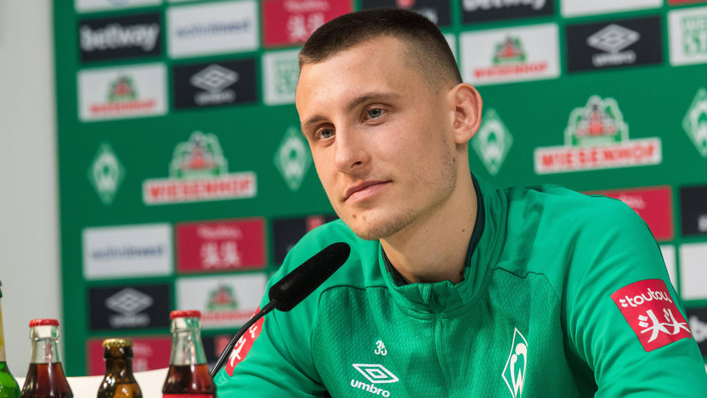 Mit Werder Bremen tief im Abstiegskampf: Maximilian Eggestein