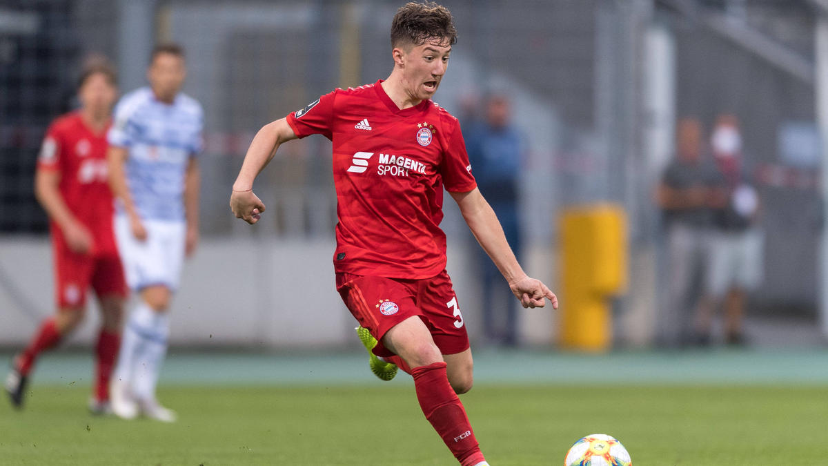 Angelo Stiller hat sich bei Bayern II im Mittelfeld etabliert Angelo Stiller hat sich bei Bayern II im Mittelfeld etabliert