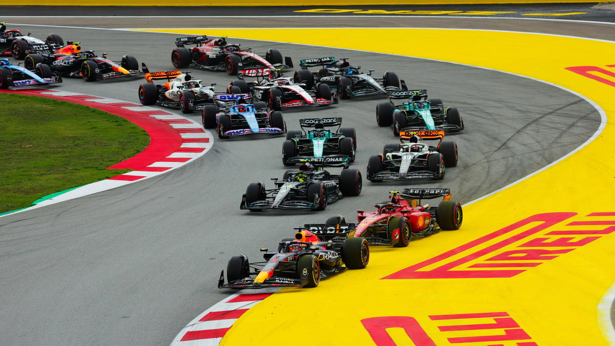 Die Formel 1 drehte in Spanien ihre Runden