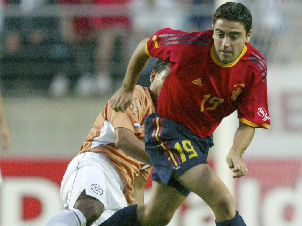 Xavi en el Mundial de 2002